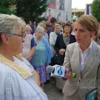 Protestowali przeciwko budowie sortowni przy ul.Gazowej