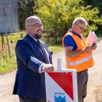 Przebudowa drogi w Chlewiskach