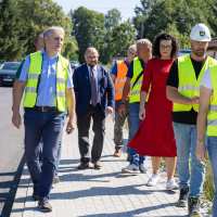 Przebudowa drogi w Chlewiskach