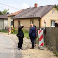Trwa przebudowa drogi w Chlewiskach