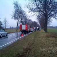 Wójt Ostrówka miał wypadek. Trafił do szpitala