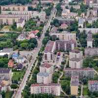 Lubartów z lotu ptaka