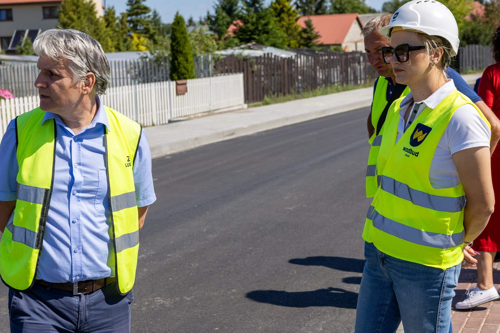 Przebudowa drogi w Chlewiskach