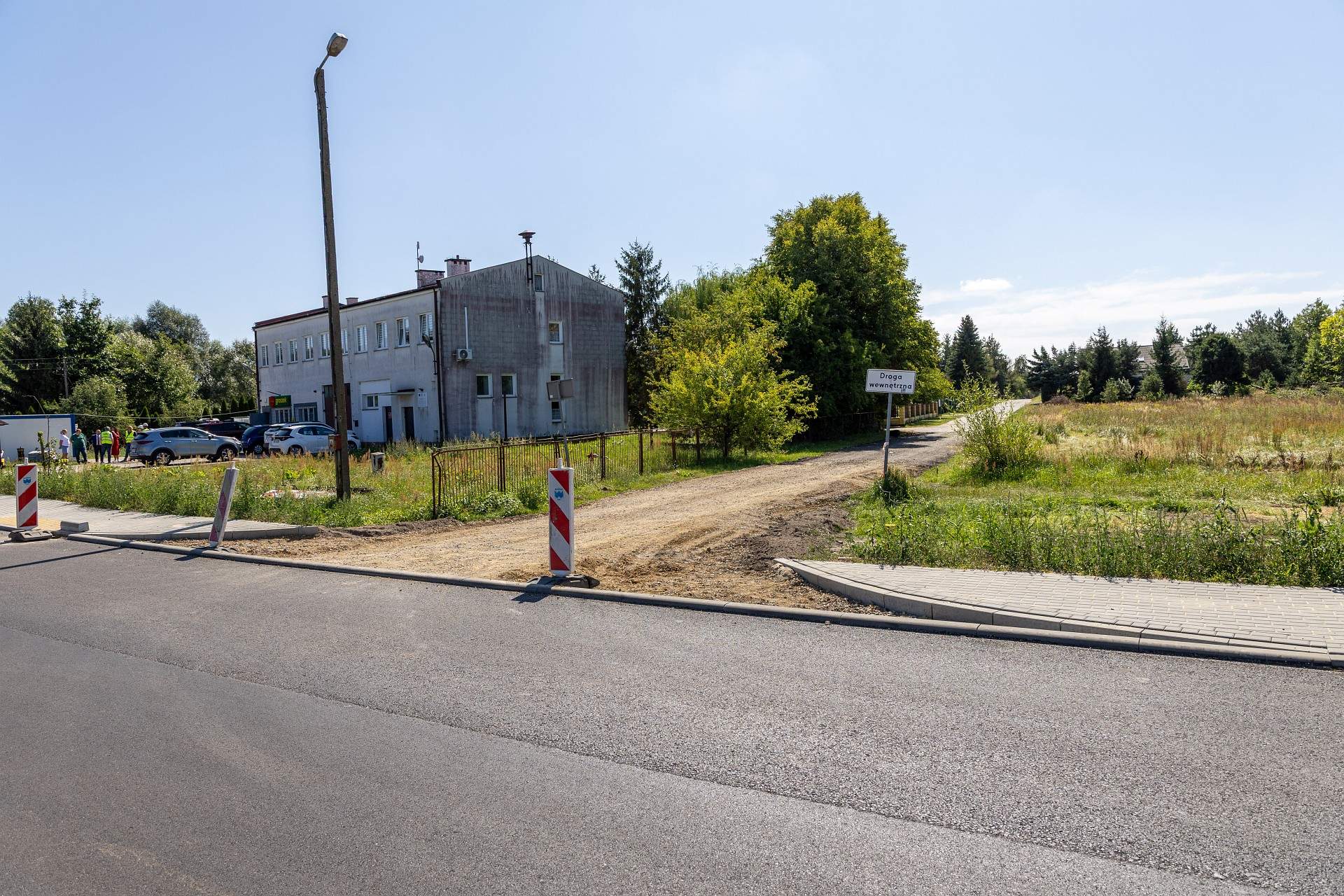 Przebudowa drogi w Chlewiskach