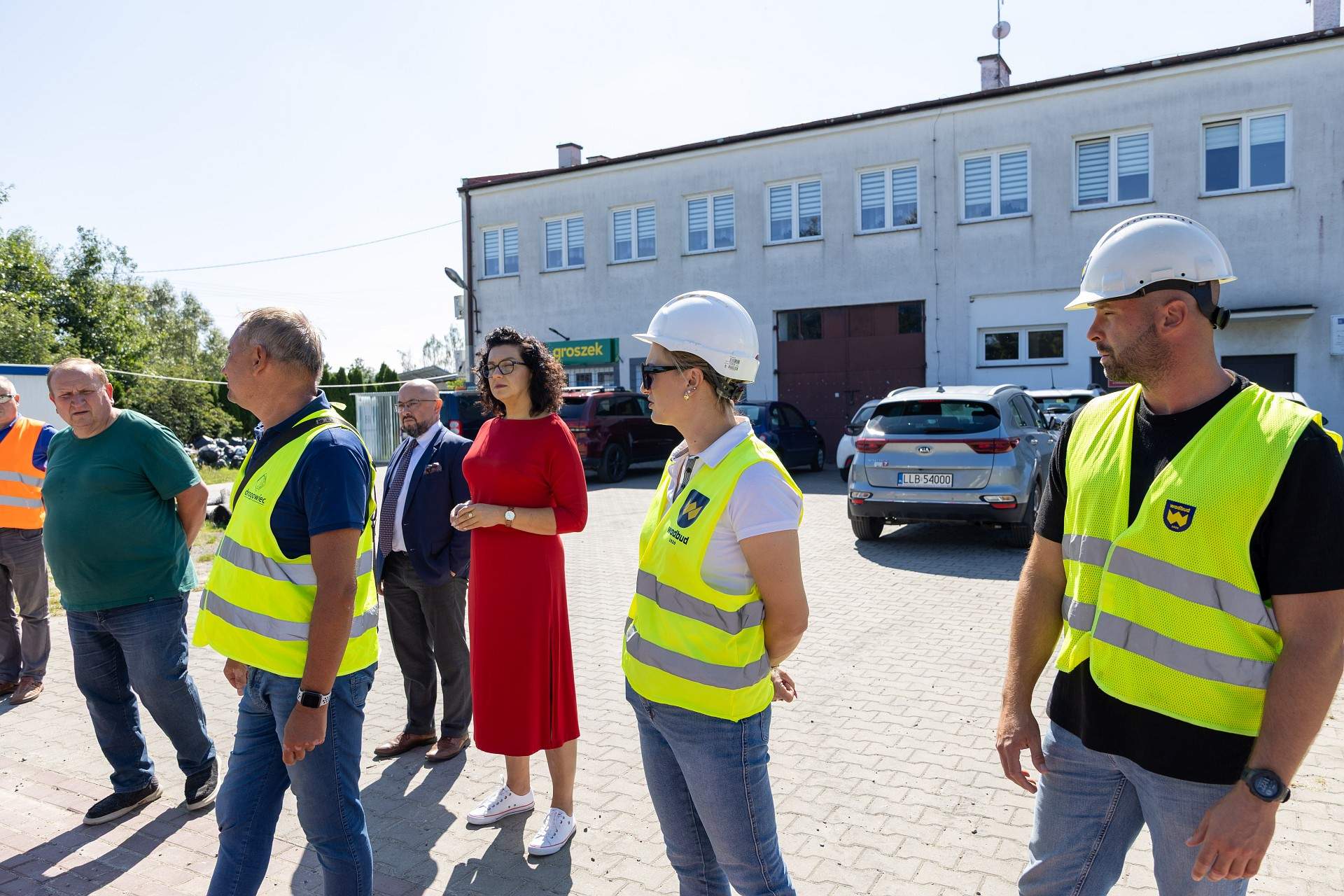Przebudowa drogi w Chlewiskach