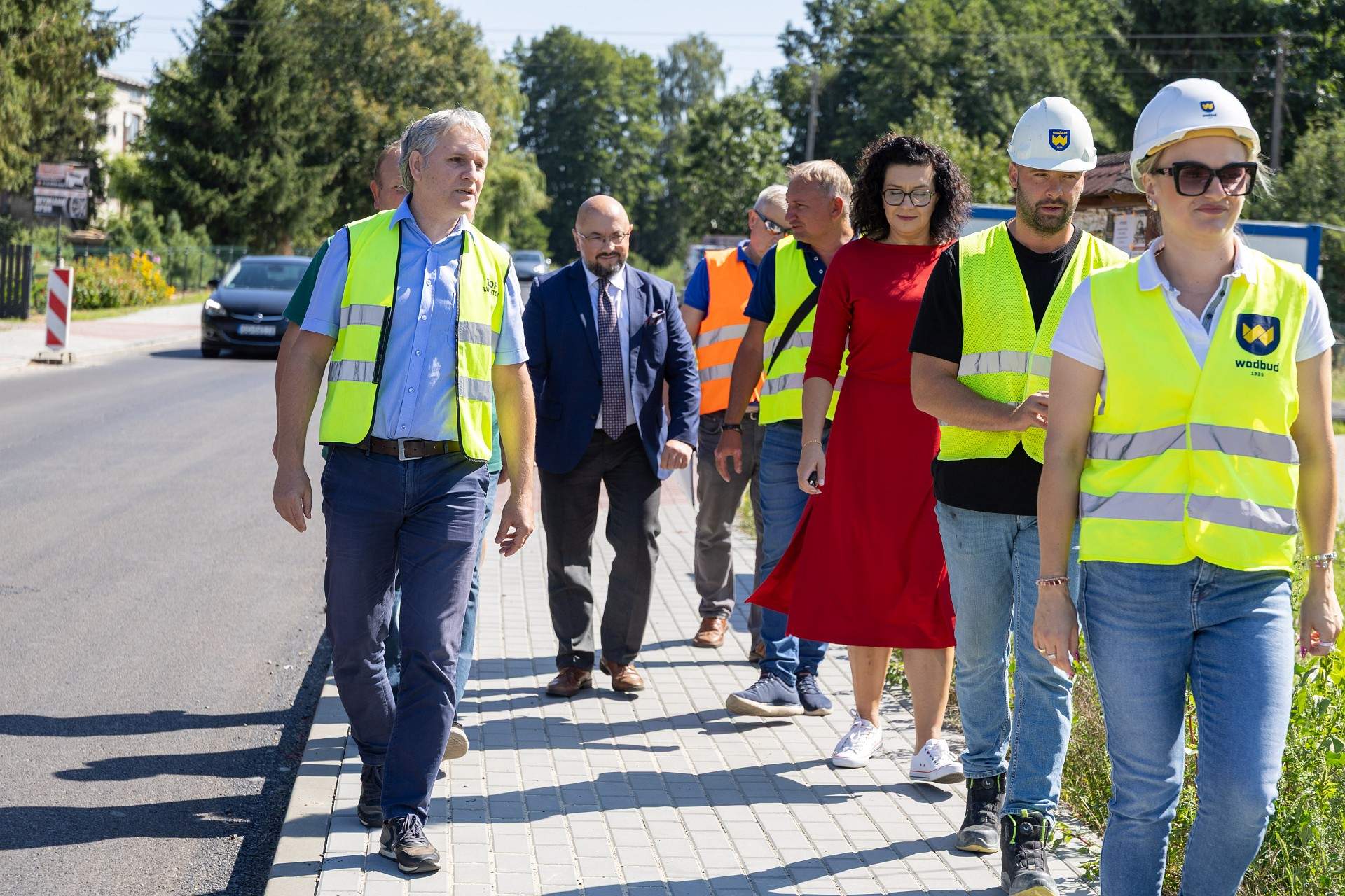 Przebudowa drogi w Chlewiskach