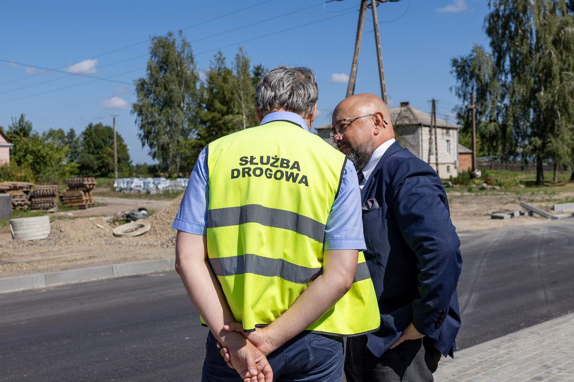 Przebudowa drogi w Chlewiskach
