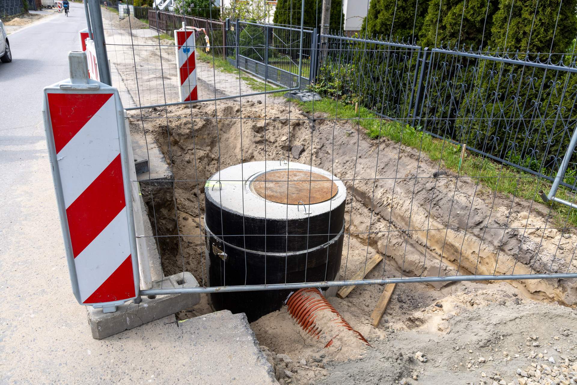 Trwa przebudowa drogi w Chlewiskach