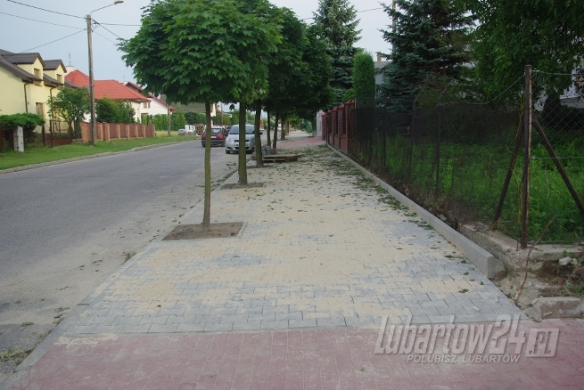 Nowy chodnik na ul. 1 Maja