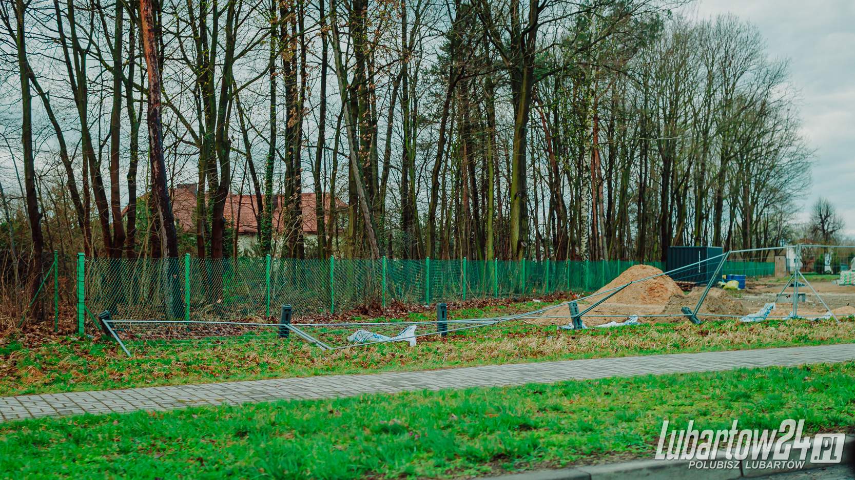Wichura nad powiatem
