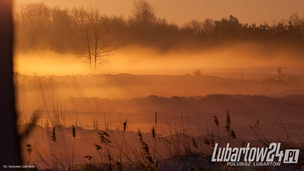 Wschód Słońca nad Wieprzem