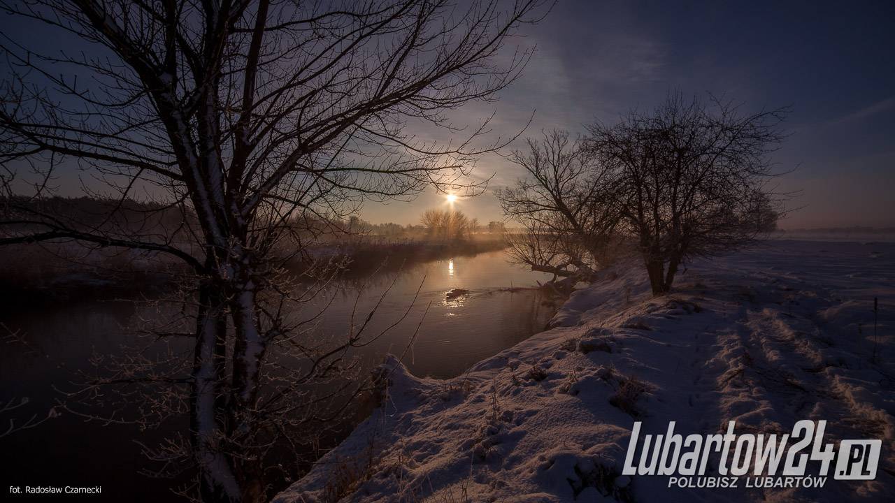 Wschód Słońca nad Wieprzem