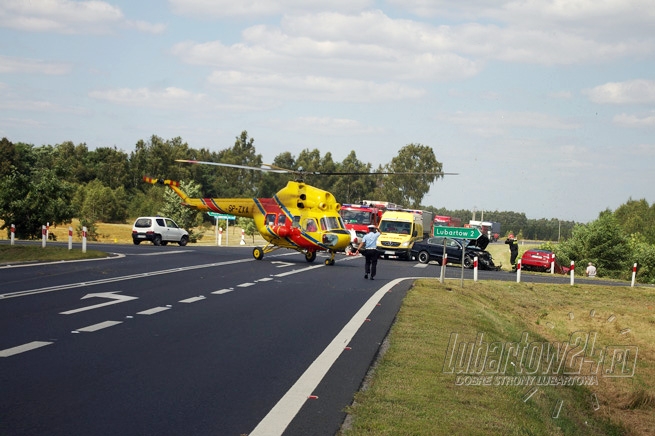 Wypadek na obwodnicy.