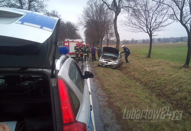 Wójt Ostrówka miał wypadek. Trafił do szpitala