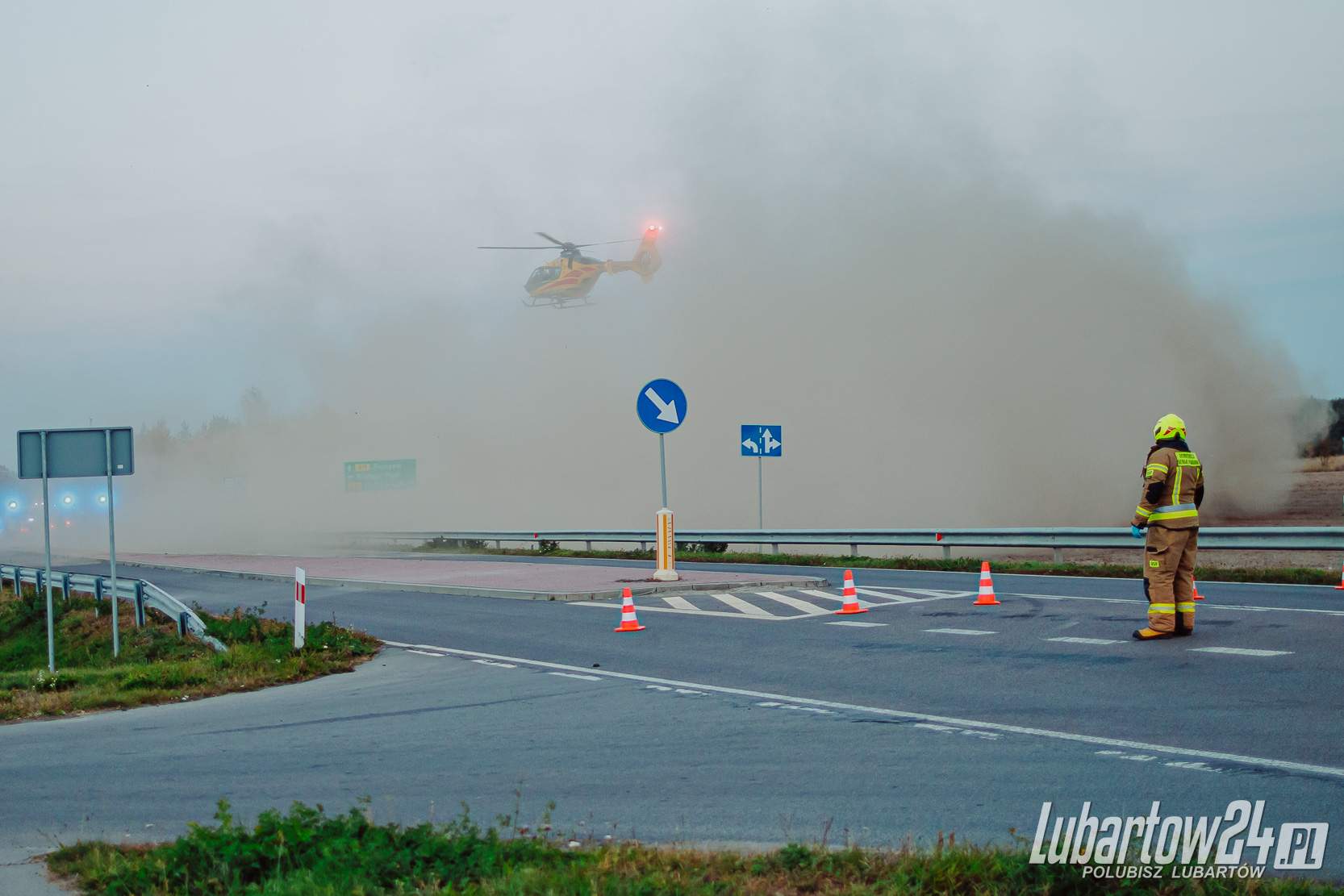 wypadek na DW815