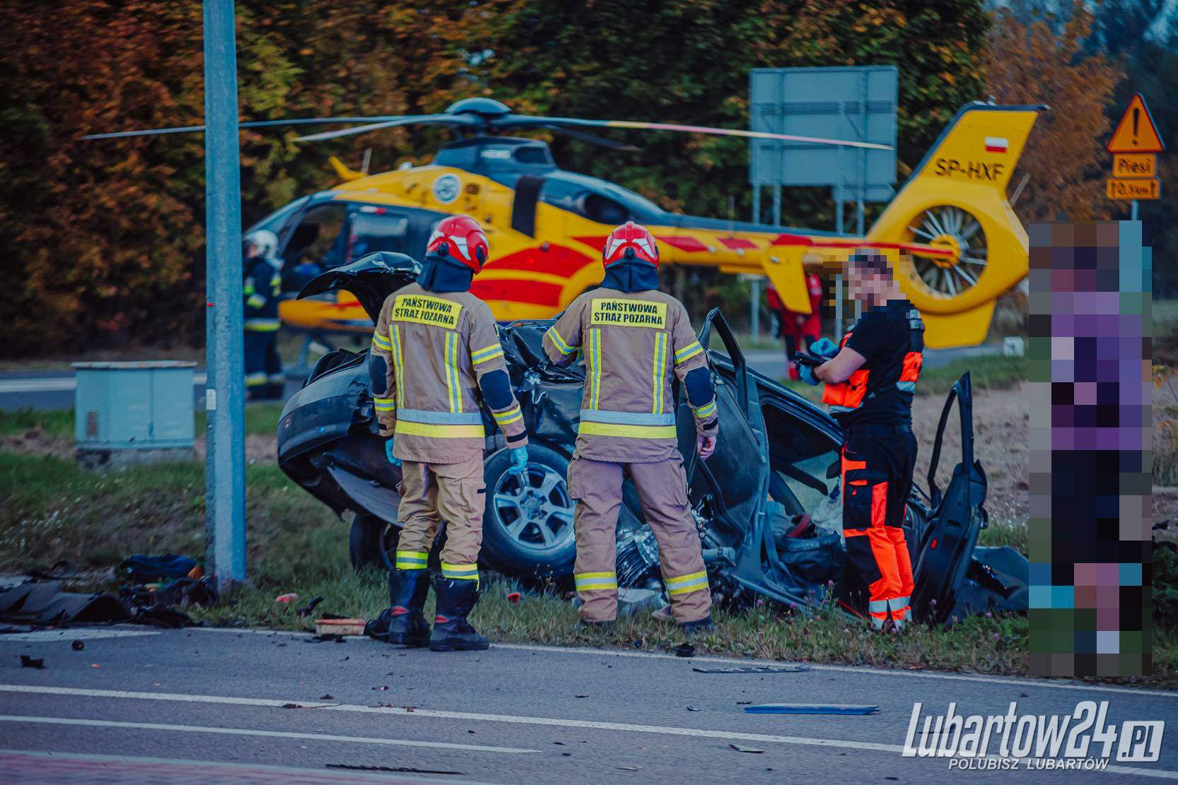 wypadek na DW815