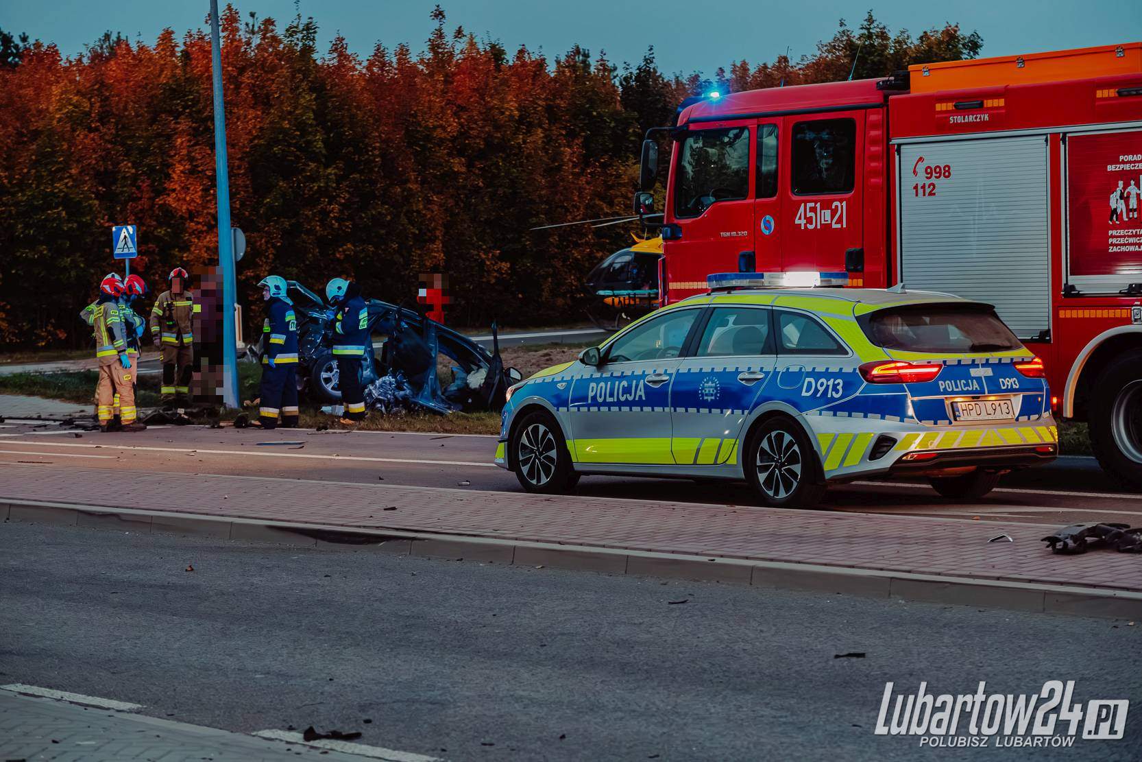 wypadek na DW815