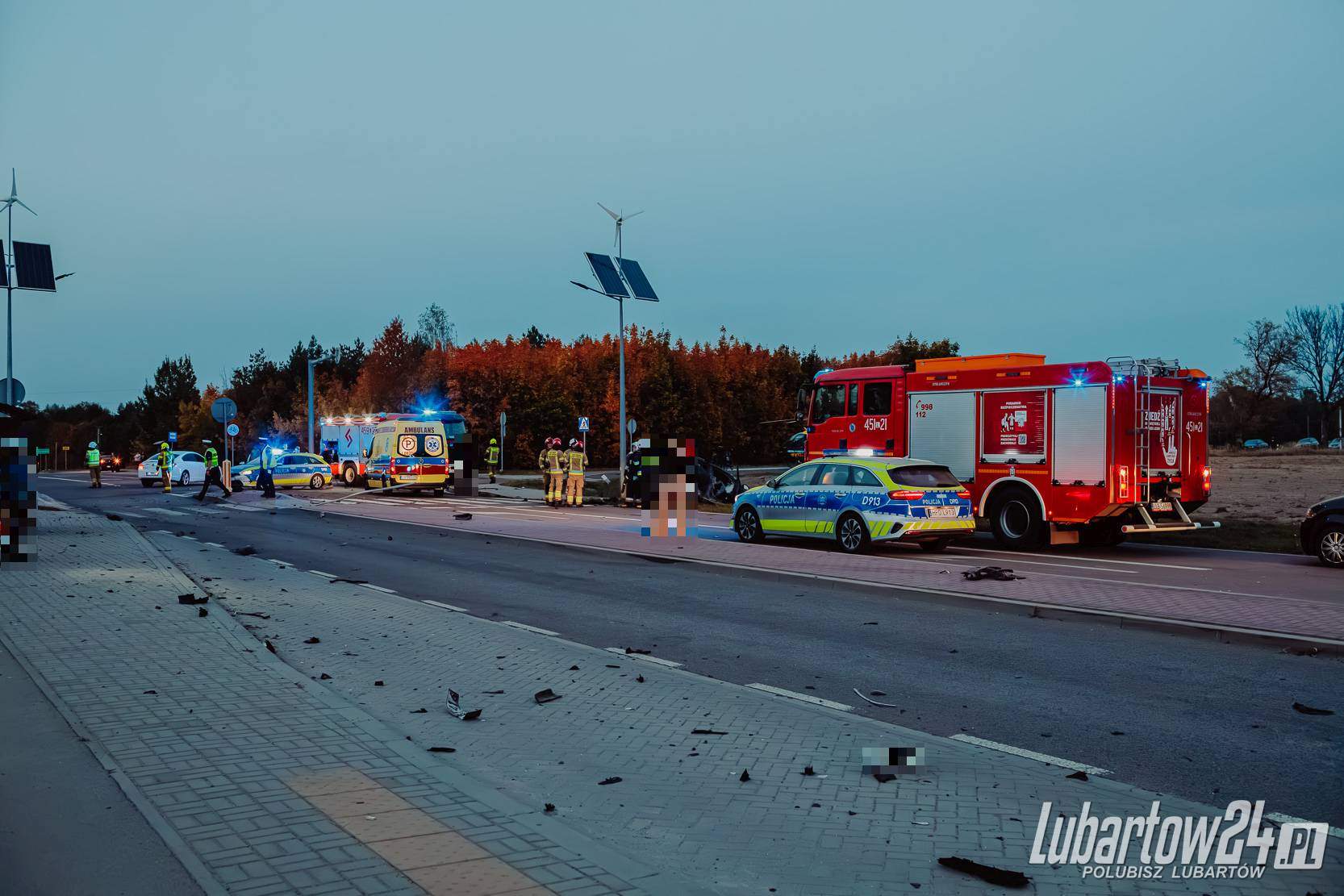 wypadek na DW815