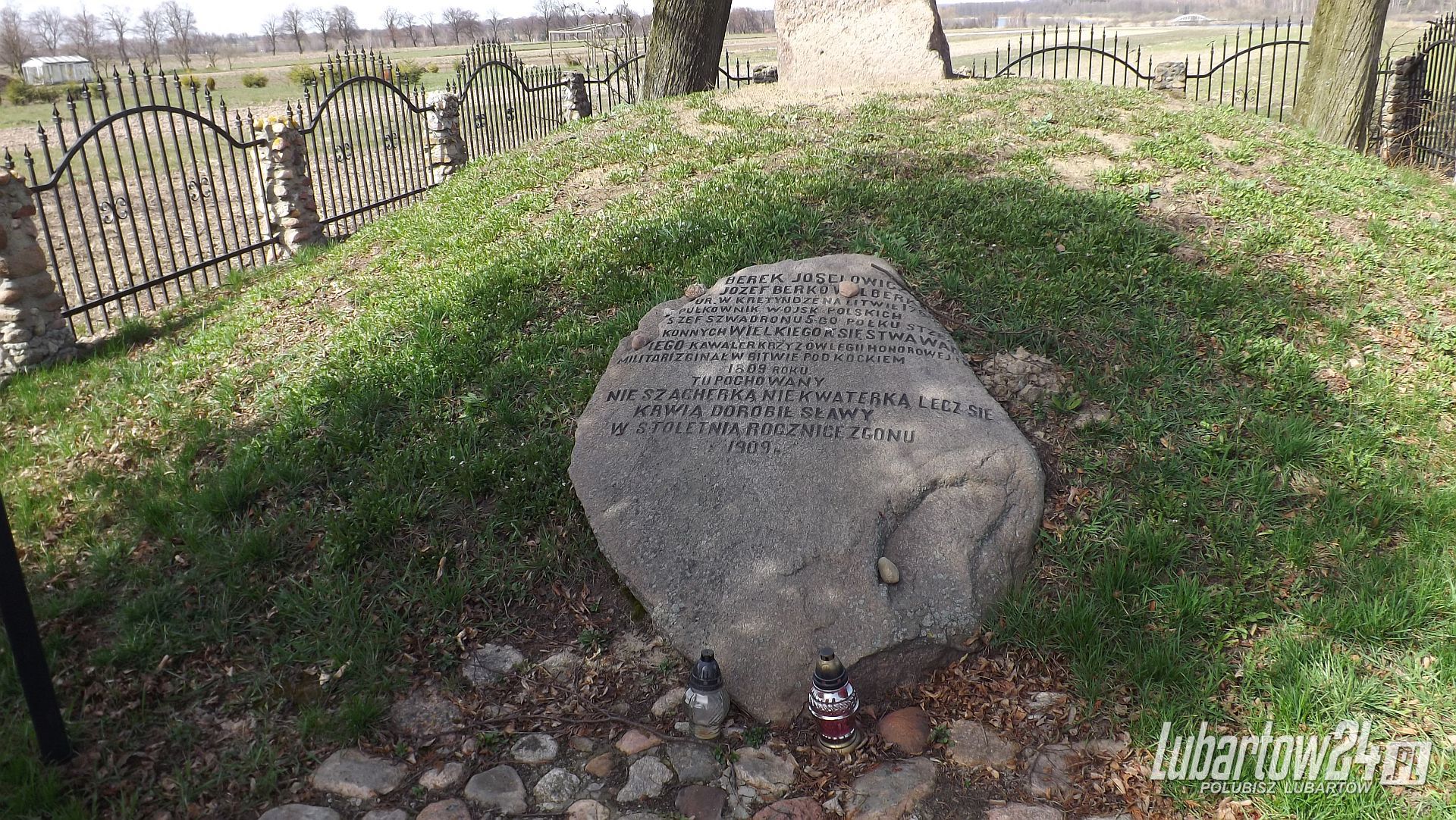 Mogiła płk. Berka Joselewicza z 1809 r.