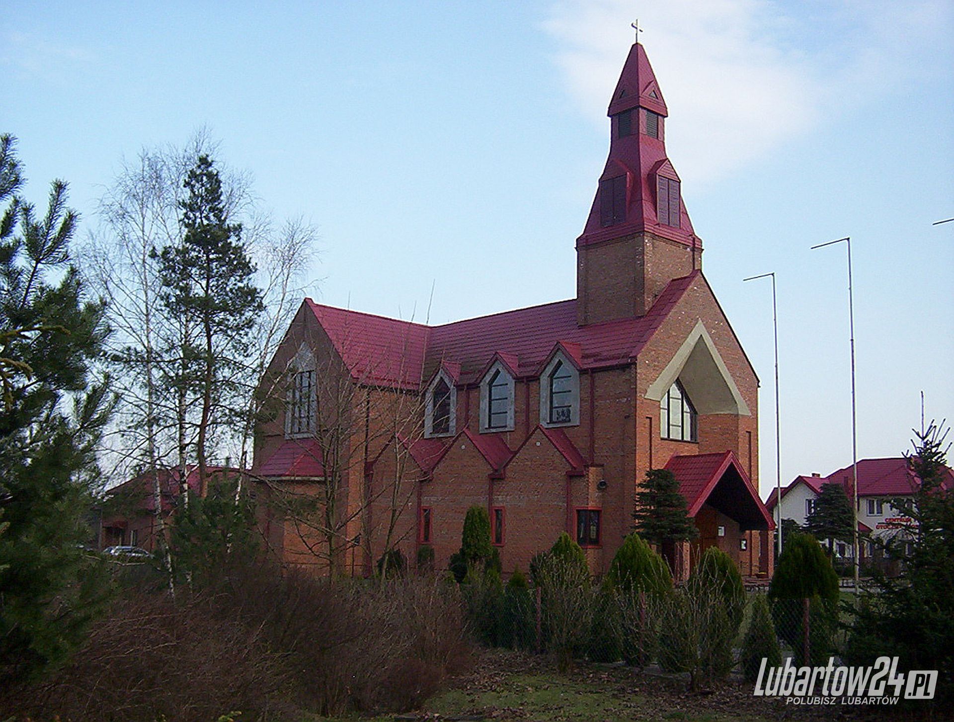 Kościół pw. Wniebowstąpienia Pańskiego - marzec 2015.