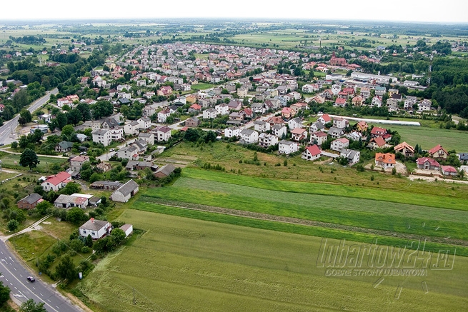 Lubartów z lotu ptaka