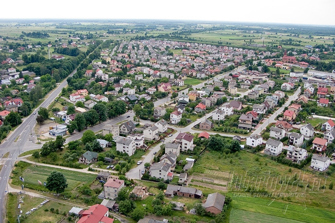 Lubartów z lotu ptaka