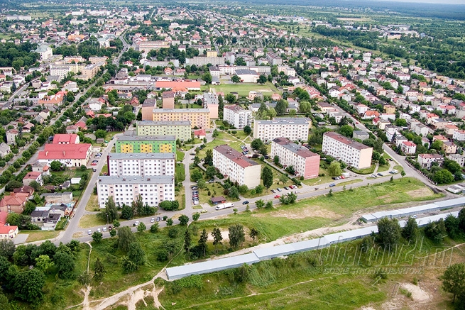 Lubartów z lotu ptaka