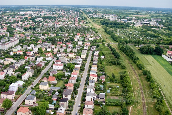 Lubartów z lotu ptaka