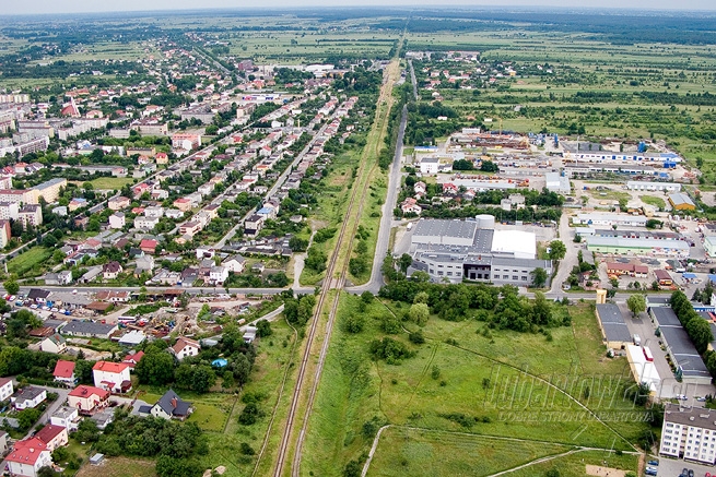 Lubartów z lotu ptaka