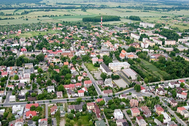 Lubartów z lotu ptaka