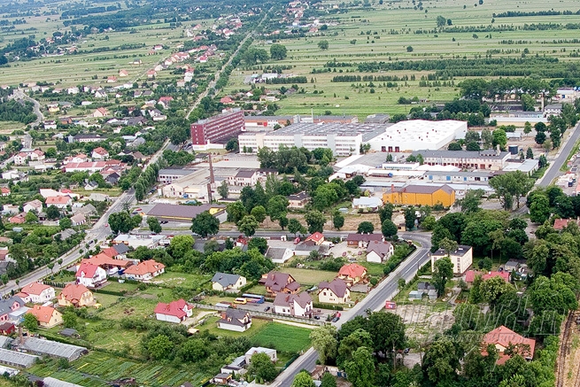 Lubartów z lotu ptaka