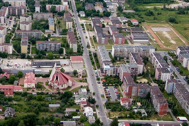 Lubartów z lotu ptaka