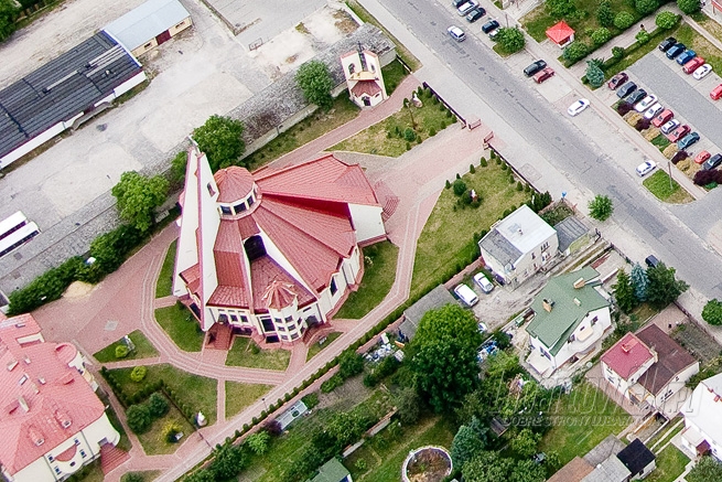Lubartów z lotu ptaka