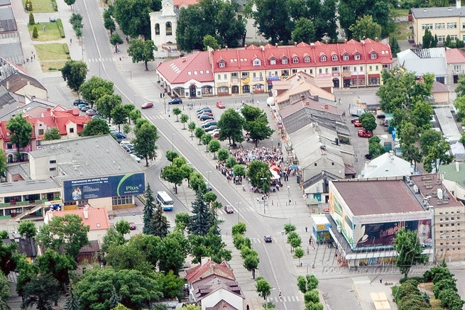 Lubartów z lotu ptaka