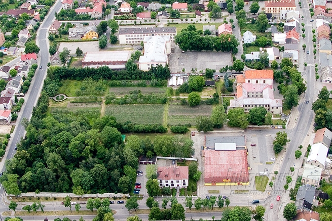 Lubartów z lotu ptaka