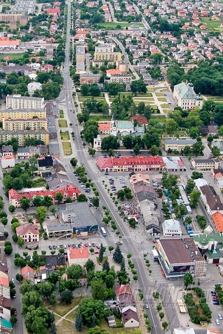 Lubartów z lotu ptaka