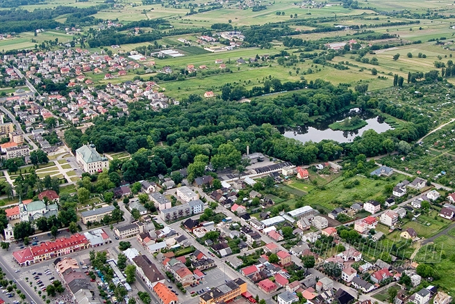 Lubartów z lotu ptaka
