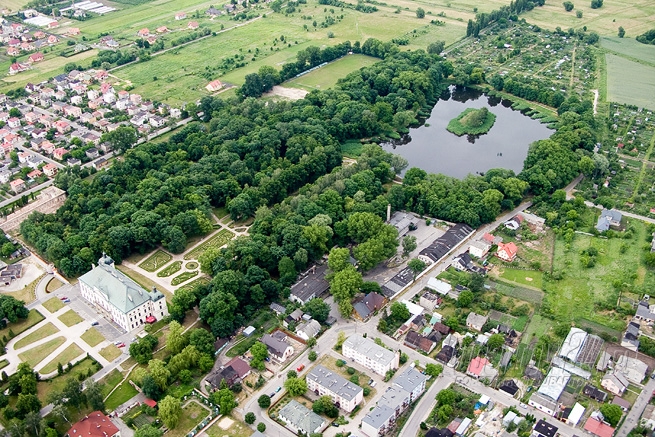 Lubartów z lotu ptaka