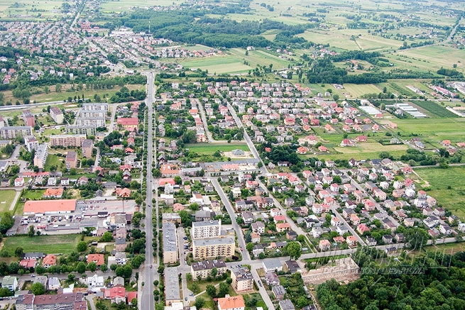 Lubartów z lotu ptaka