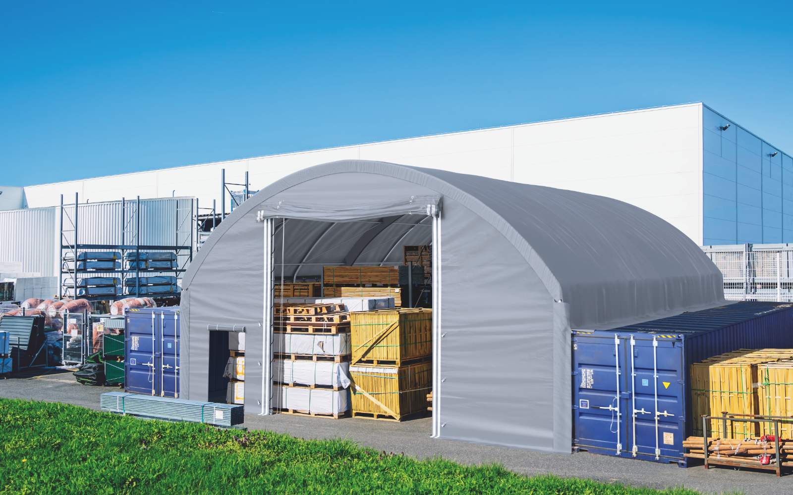 Zadaszenie kontenerowe