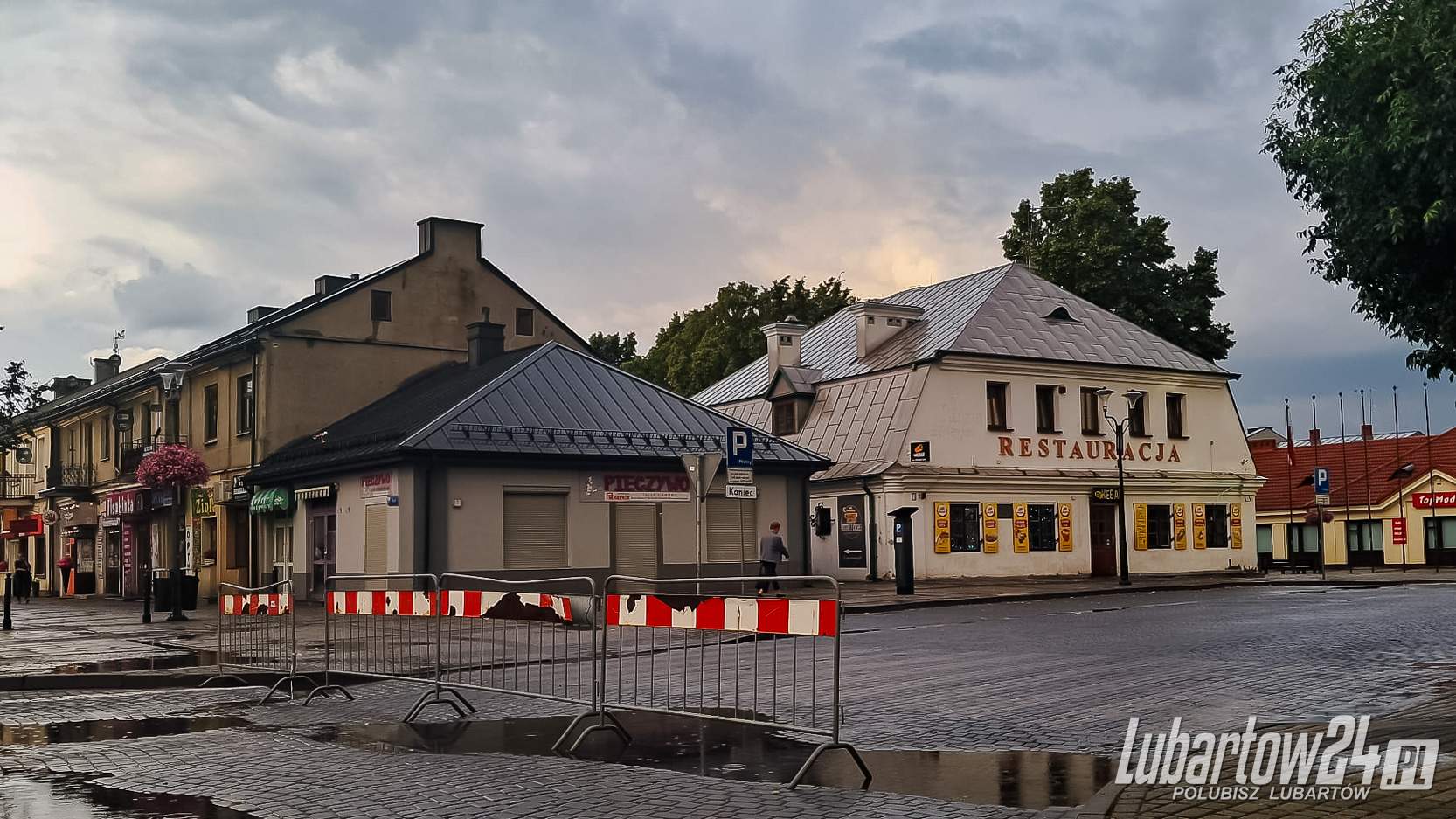 Ulewa nad Lubartowem