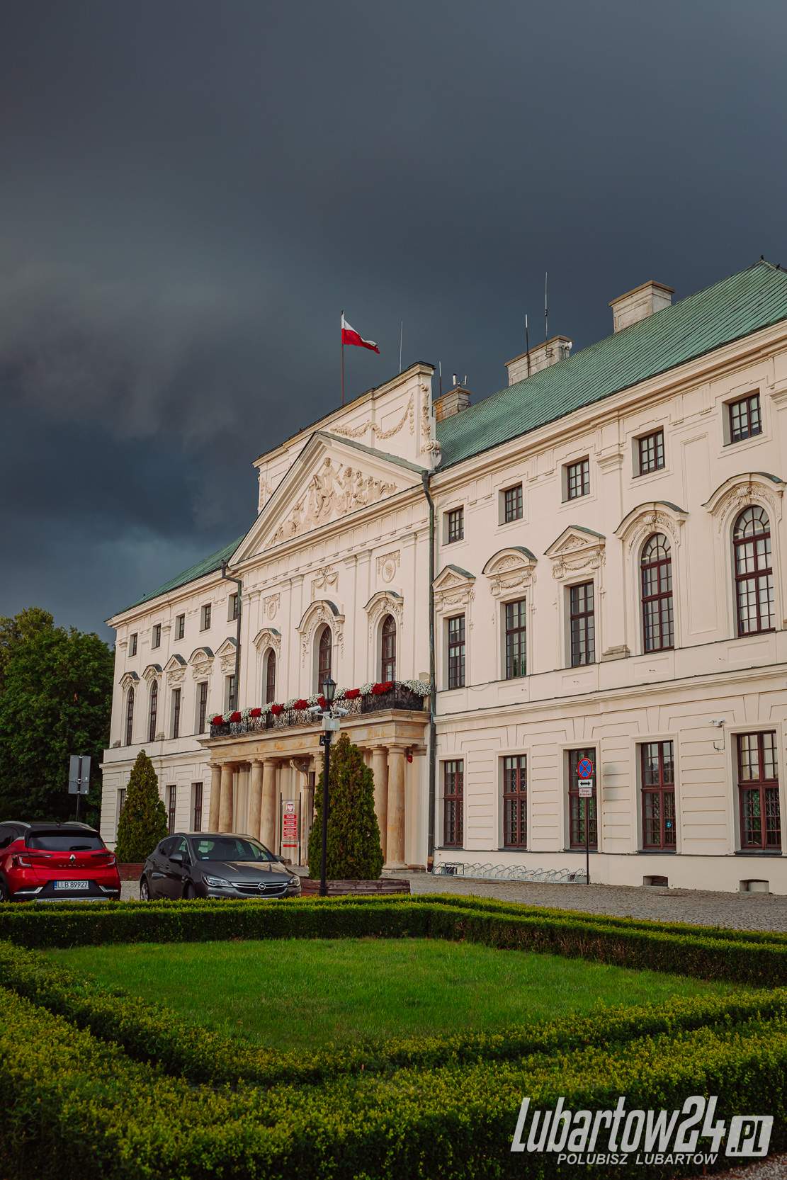 Lubartów pod wodą