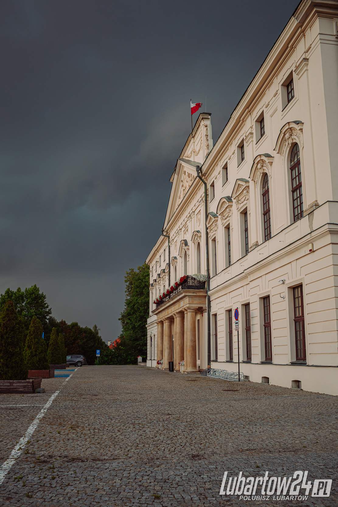 Lubartów pod wodą