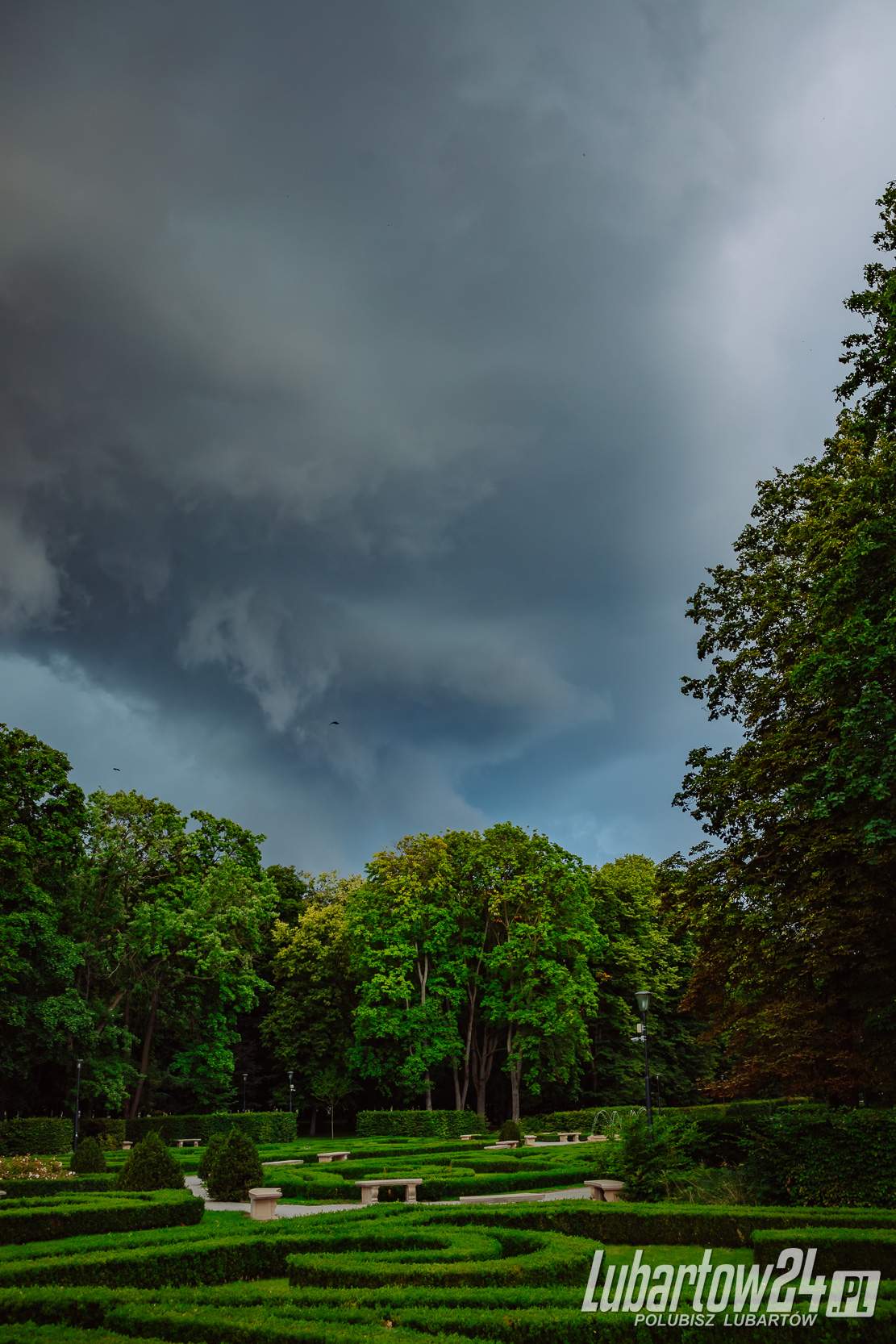 Lubartów pod wodą