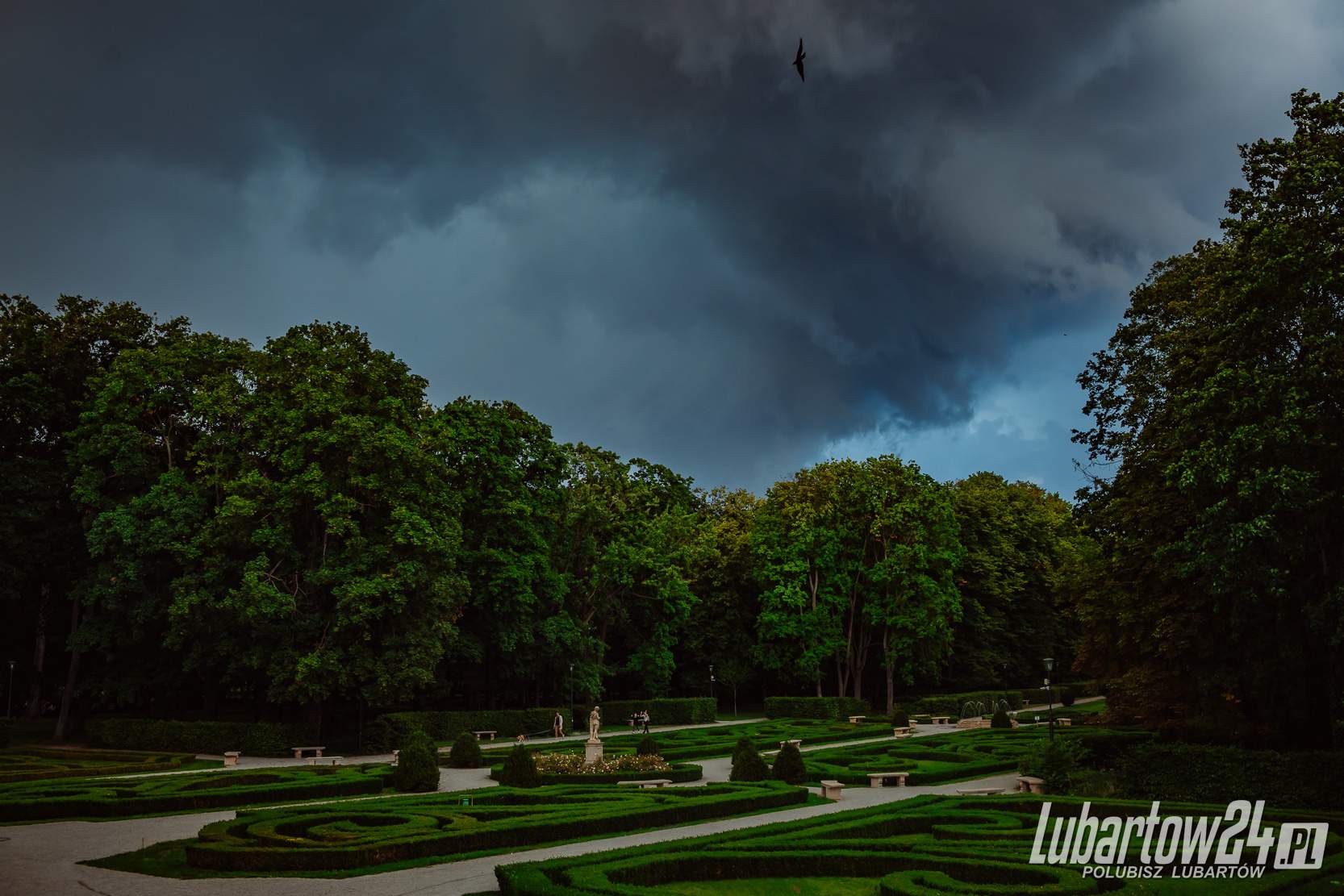Lubartów pod wodą