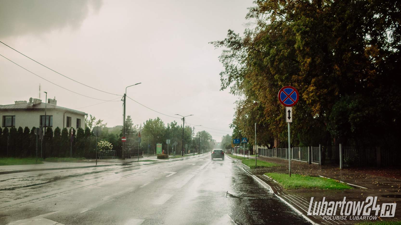 Lubartów pod wodą