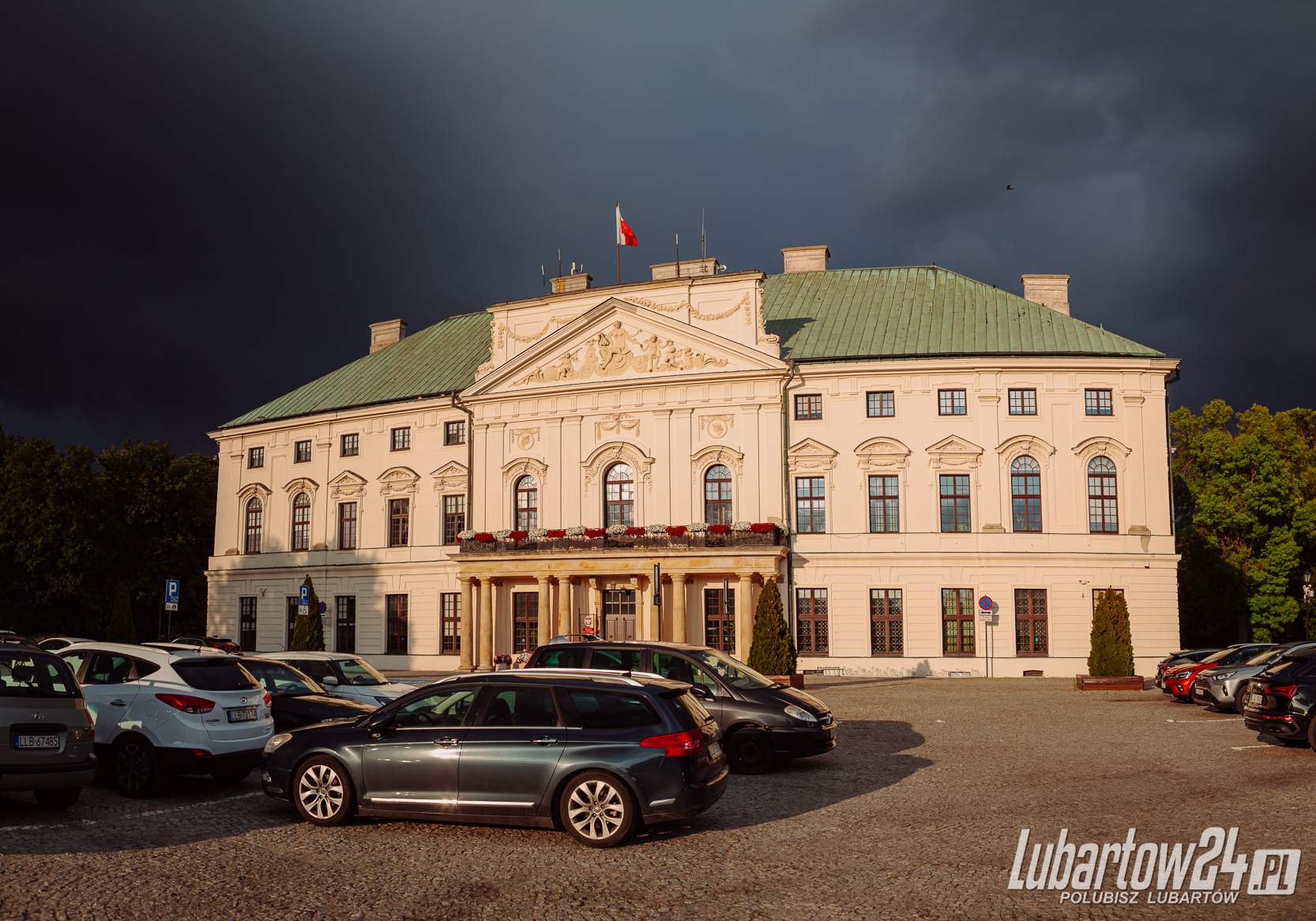 Lubartów pod wodą