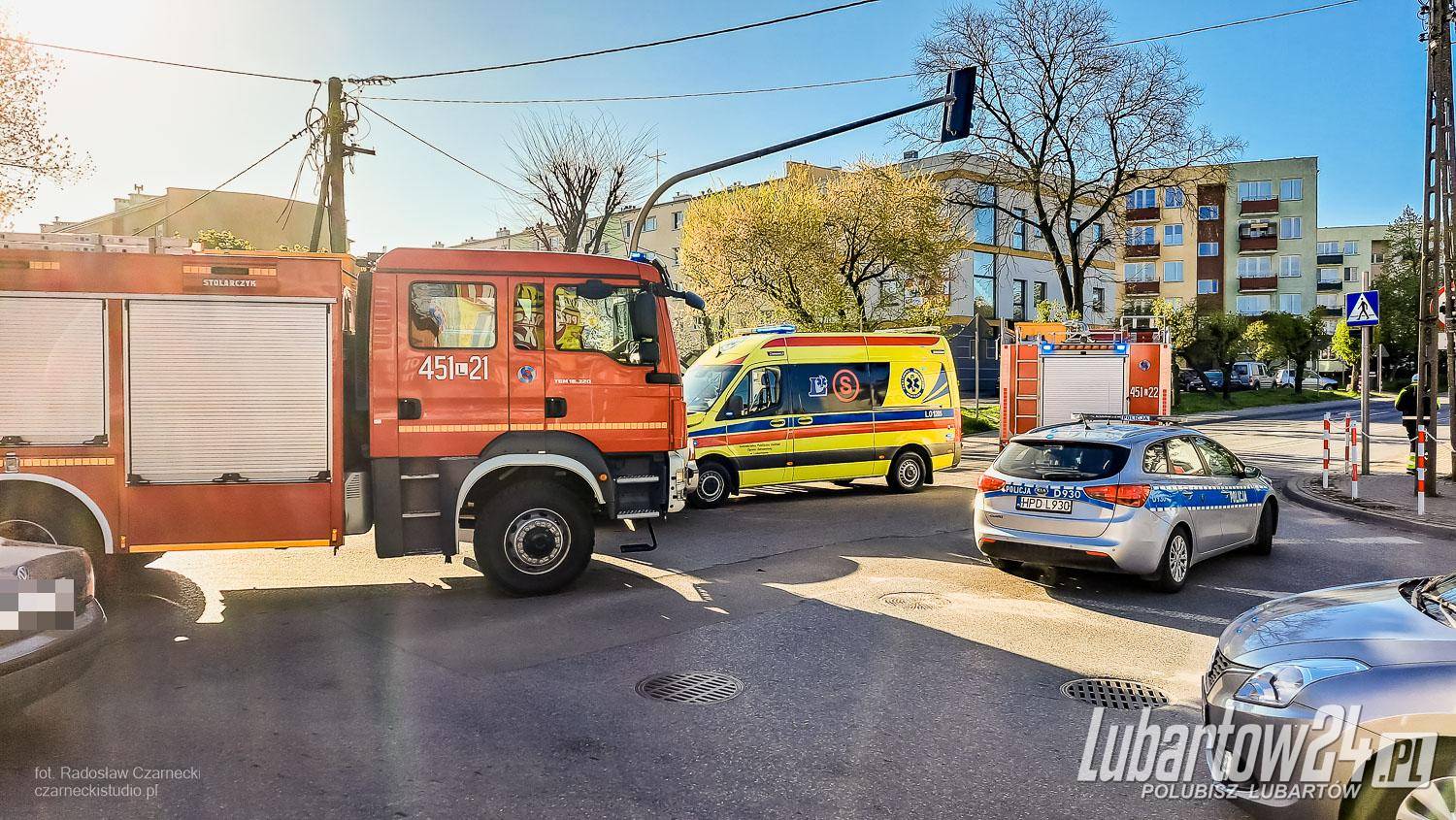 Zderzenie z karetką