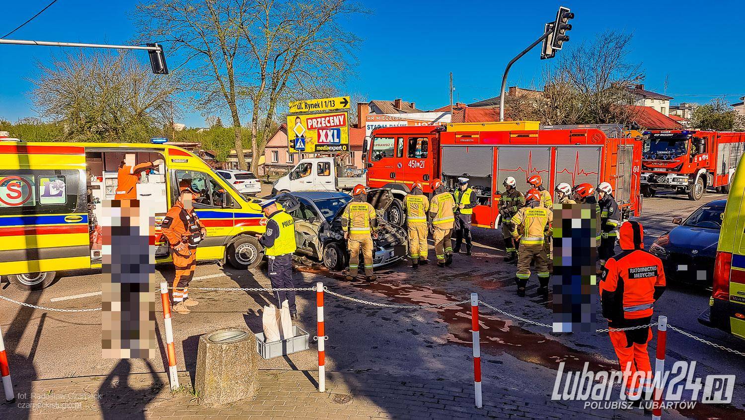 Zderzenie z karetką