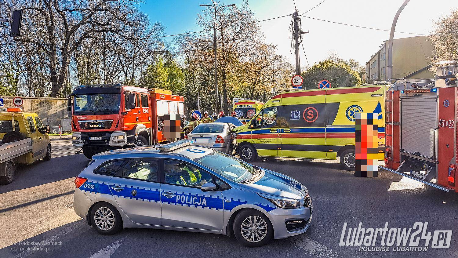 Zderzenie z karetką